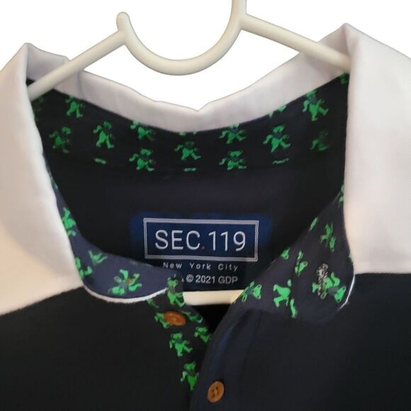 Grateful Dead Long Sleeve Shirt With Green Dancing Bear Size XL - Picture 4 of 8